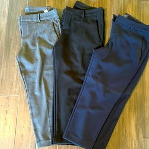 Lot of 3 Old Navy Harper Mid-Rise Capri Slacks